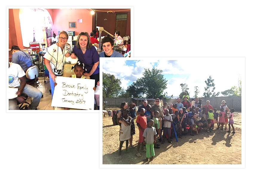 Volunteers for Haiti Humanitarian Clinic pose for a photo